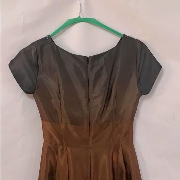 SIGNATURE BY ROBBIE BEE OMBRÉ SHEATH DRESS‎ Sz 8 P - Picture 5 of 9